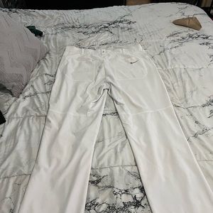 White on white Tiger woods golf pants 36*34 size